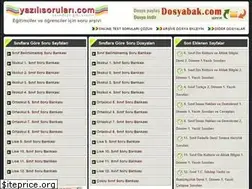Sites similar to xn--yazlsorular-1zbbh.com
