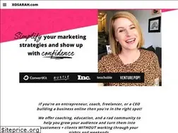 Sites similar to xosarah.com