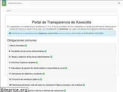 Sites similar to xoxocotla.gob.mx