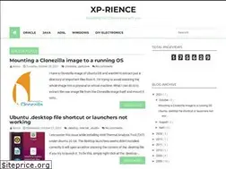 Sites similar to xp-rience.blogspot.com