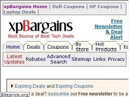 Sites similar to xpbargains.com