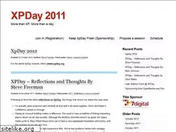 Sites similar to xpday2011.wordpress.com