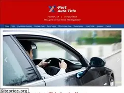 Sites similar to xpertautotitle.com