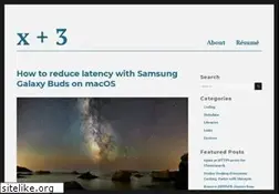 Sites similar to xplus3.net