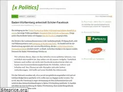 Sites similar to xpolitics.de
