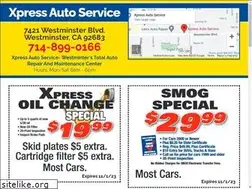 Sites similar to xpressautoservicewestminster.com