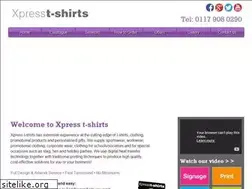 Sites similar to xpresstshirts.co.uk