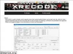Sites similar to xrecode.com