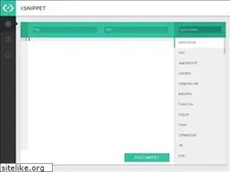 Sites similar to xsnippet.org