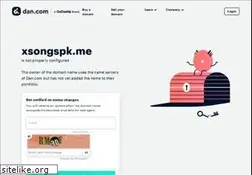 Sites similar to xsongspk.me
