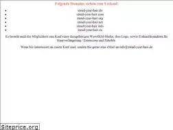 Sites similar to xtend-your-hair.de