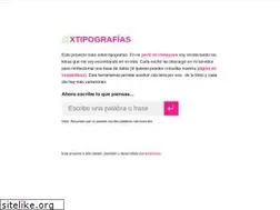 Sites similar to xtipografias.com