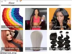 Sites similar to xtrendhair.com