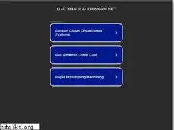 Sites similar to xuatkhaulaodongvn.net