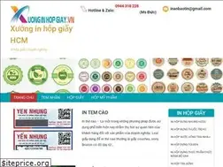 Sites similar to xuonginhopgiay.vn