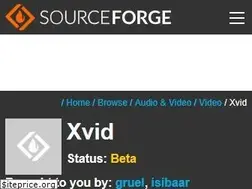 Sites similar to xvid.sourceforge.net