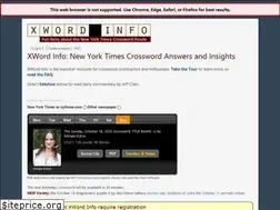 Sites similar to xwordinfo.com
