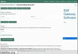 Sites similar to xwords-generator.de