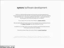 Sites similar to xyncro.com