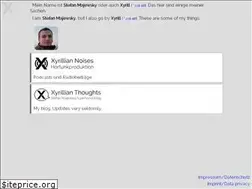 Sites similar to xyrillian.de