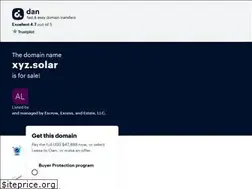 Sites similar to xyz.solar