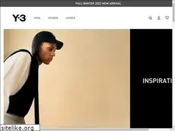 Sites similar to y-3.com