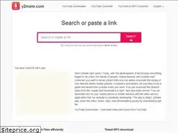 Sites similar to y2matemp3.net