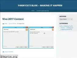 Sites similar to y4nn1ck.wordpress.com
