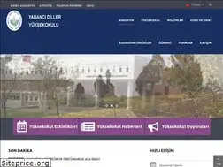 Sites similar to yabancidiller.ibu.edu.tr