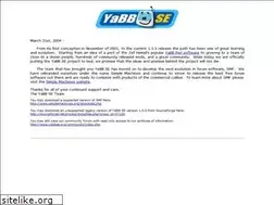 Sites similar to yabbse.org