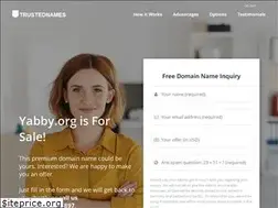 Sites similar to yabby.org