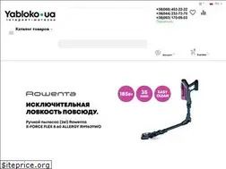 Sites similar to yabloko.ua
