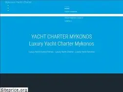 Sites similar to yachtchartermykonos.com