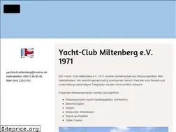 Sites similar to yachtclub-miltenberg.de