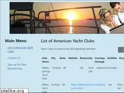 Sites similar to yachtclubsofamerica.com
