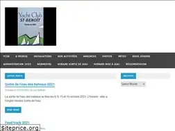 Sites similar to yachtclubstbenoit.ca