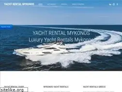 Sites similar to yachtrentalmykonos.com
