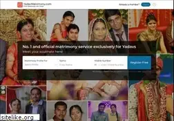 Sites similar to yadavmatrimony.com