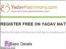 Sites similar to yadavmatrimony.in