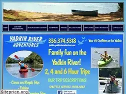 Sites similar to yadkinriveradventures.com