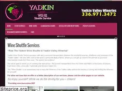 Sites similar to yadkinwineshuttle.com