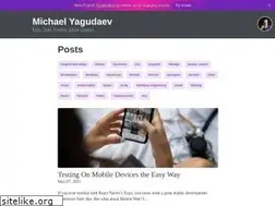 Sites similar to yagudaev.com