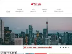 Sites similar to yahalacanadaimmigration.com