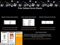 Sites similar to yahtzee-score-sheets.com