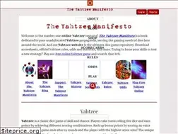 Sites similar to yahtzeemanifesto.com
