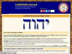 Sites similar to yahwehswordarchives.org