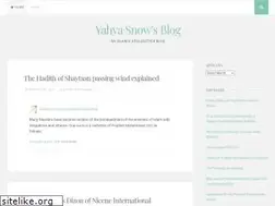 Sites similar to yahyasnow.wordpress.com