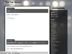 Sites similar to yak-shaver.blogspot.com