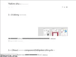Sites similar to yakimhsu.com