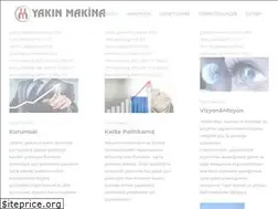 Sites similar to yakinmakina.net